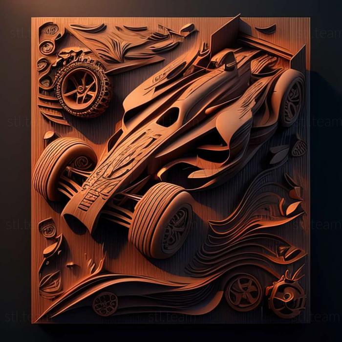 3D модель Гра F1 2017 (STL)
